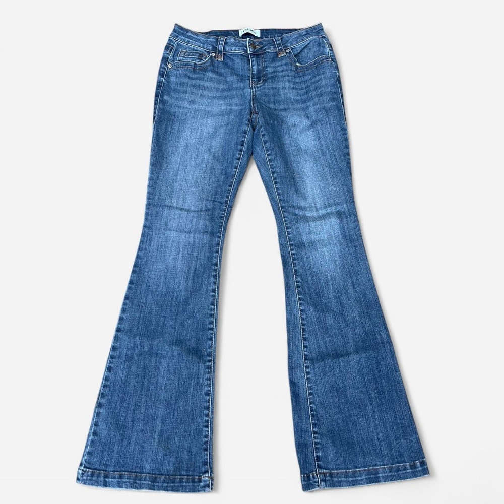 RSQ Women's Y2K Low Rise Boot Cut Jeans